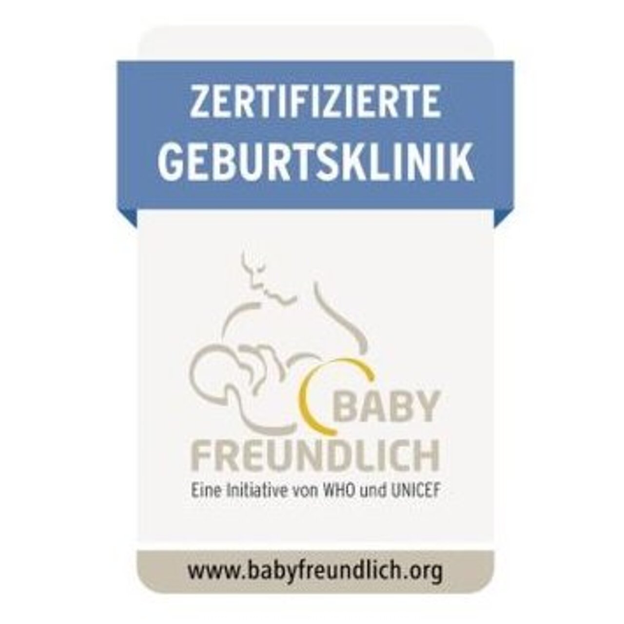 Zertifikatslogo Babyfreundliche Geburtsklinik Zertifikatslogo Babyfreundliche Geburtsklinik