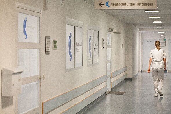 Flur vor der Neurochirurgischen Praxis Flur vor der Neurochirurgischen Praxis