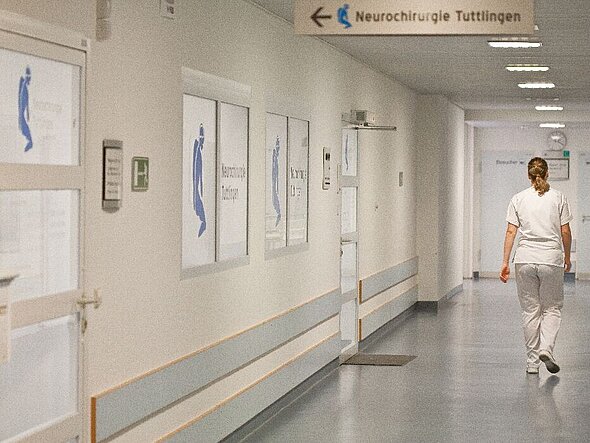 Flur vor der Neurochirurgischen Praxis Flur vor der Neurochirurgischen Praxis